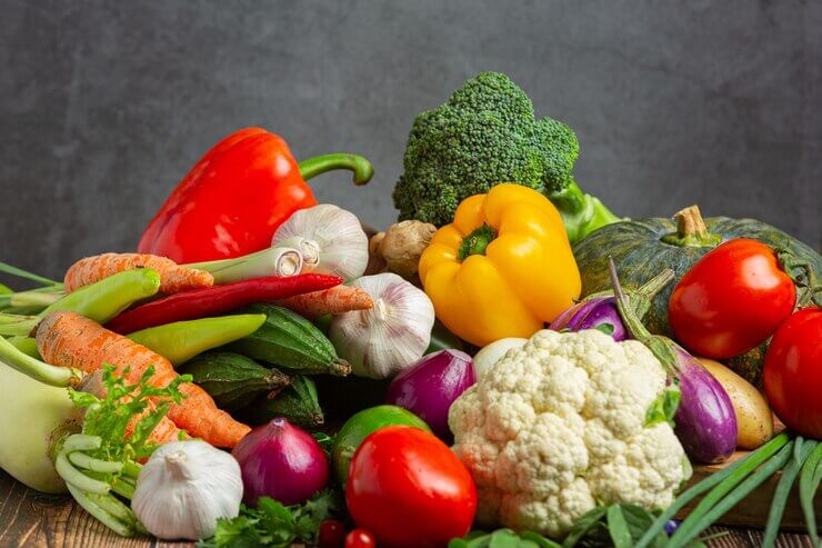 سبزیجات برای کبد چرب