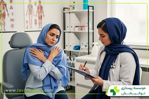 علت درد قفسه سینه سمت چپ و پشت کتف چیست؟
