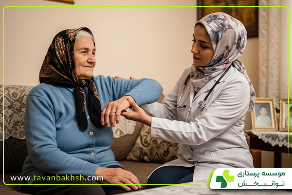 استفاده از خدمات توانبخش برای درمان درد قفسه سینه و پشت کتف