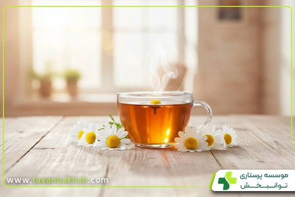 دمنوش بابونه برای سرماخوردگی