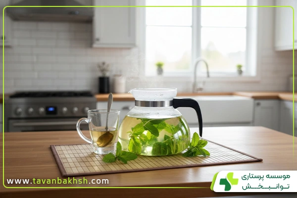 دمنوش نعناع برای سرماخوردگی